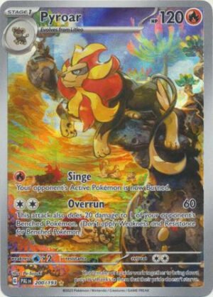 SV Paldea Evolved 200/193 Pyroar (Illustration Rare)