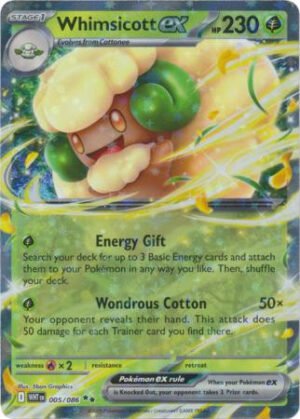 SV White Flare 005/086 Whimsicott ex (Half Art)