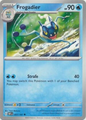 SV Obsidian Flames 057/197 Frogadier (Non-Holo)