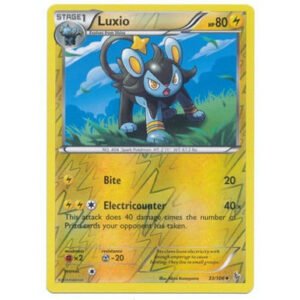 XY Flashfire 33/106 Luxio (Reverse Holo)