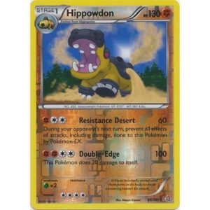 XY Primal Clash 88/160 Hippowdon (Reverse Holo)