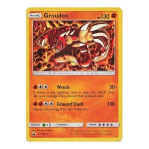SM Celestial Storm 81/168 Groudon (Holo)