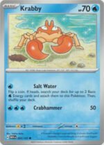 Scarlet & Violet 151 098/165 Krabby