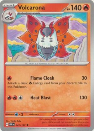 SV Obsidian Flames 041/197 Volcarona