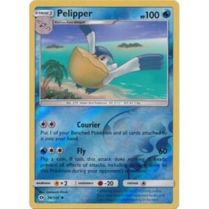 Sun and Moon (Base Set) 38/149 Pelipper (Reverse Holo)