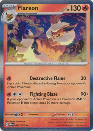 SV Prismatic Evolutions 013/131 Flareon (Holo)