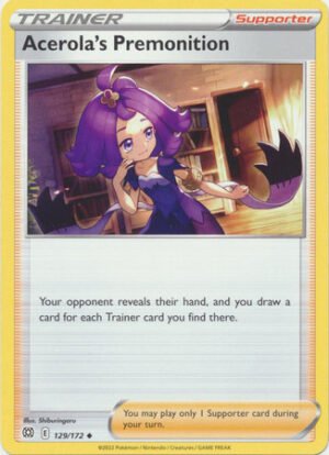 Brilliant Stars 129/172 Acerola's Premonition