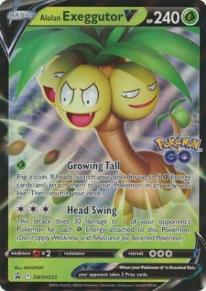 Sword & Shield Promo SWSH225 Alolan Exeggutor V