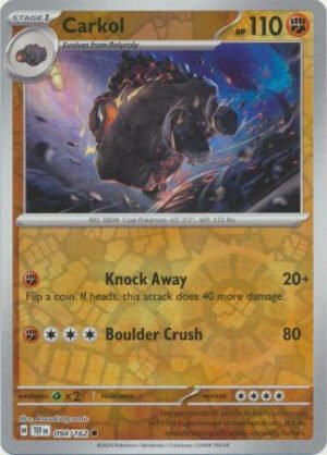 SV Temporal Forces 094/162 Carkol (Reverse Holo)