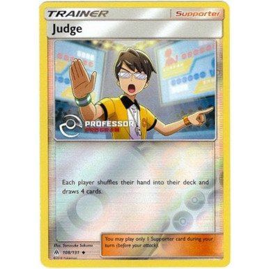 SM Forbidden Light 108/131 Judge (League Promo Professor Program)