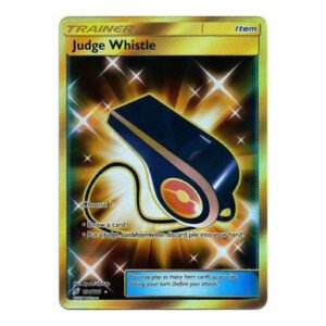 SM Team Up 194/181 Judge Whistle (Secret Rare)