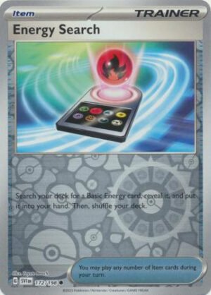Scarlet & Violet (Base Set) 172/198 Energy Search (Reverse Holo)