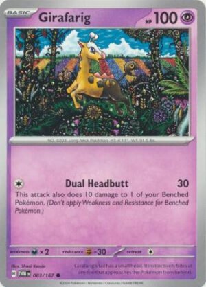 SV Twilight Masquerade 083/167 Girafarig