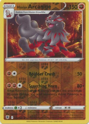 Astral Radiance 071/189 Hisuian Arcanine (Reverse Holo)