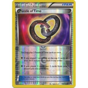 XY BREAKpoint 109/122 Puzzle of Time (Reverse Holo)