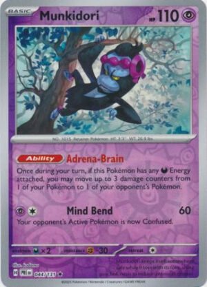 SV Prismatic Evolutions 044/131 Munkidori (Reverse Holo)