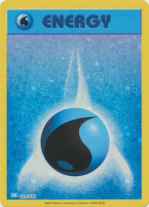 TCG Classic Collection: Blastoise Deck 033/034 Water Energy (Holo)