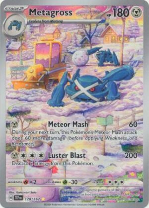 SV Temporal Forces 178/162 Metagross (Illustration Rare)