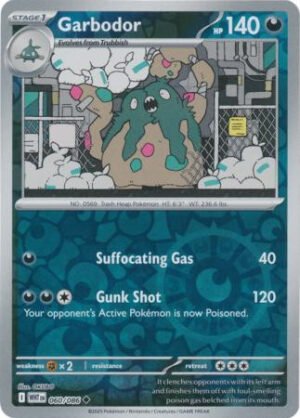 SV White Flare 060/086 Garbodor (Reverse Holo)