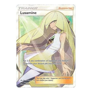 SM Crimson Invasion 110/111 Lusamine (Full Art)