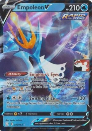 Battle Styles 040/163 Empoleon V (Prize Pack League Promo)