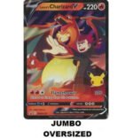 JUMBO Sword & Shield Promo SWSH133 Lance's Charizard V