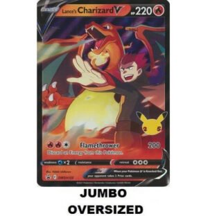 JUMBO Sword & Shield Promo SWSH133 Lance's Charizard V
