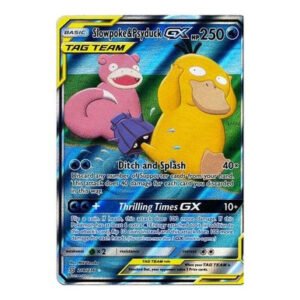 SM Unified Minds 218/236 Slowpoke & Psyduck GX (Tag Team Alternative Art)