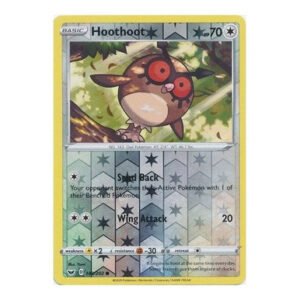 Sword & Shield (Base) 143/202 Hoothoot (Reverse Holo)