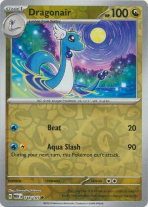 Scarlet & Violet 151 148/165 Dragonair (Reverse Holo)