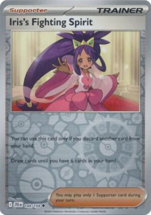 SV Journey Together 149/159 Iris's Fighting Spirit (Reverse Holo)