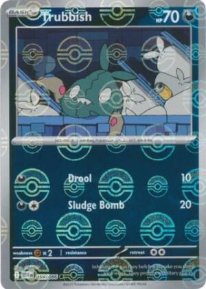 SV White Flare 059/086 Trubbish (POKE BALL Reverse Holo)