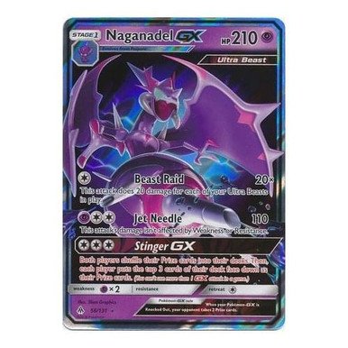 SM Forbidden Light 56/131 Naganadel GX (Half Art)