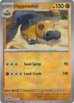 SV Prismatic Evolutions 053/131 Hippodown (MASTER BALL Pattern Holo)