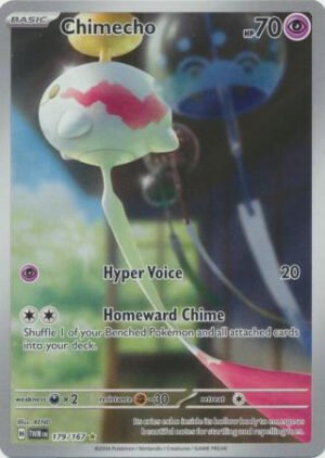 SV Twilight Masquerade 179/167 Chimecho (Illustration Rare)