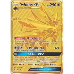 SM Ultra Prism 173/156 Solgaleo GX (Secret Rare)