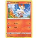 Sword & Shield (Base) 031/202 Scorbunny (Holo)