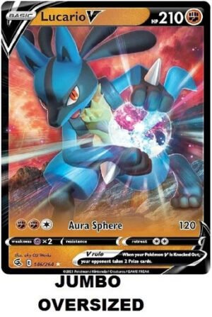 JUMBO Fusion Strike 146/264 Lucario V