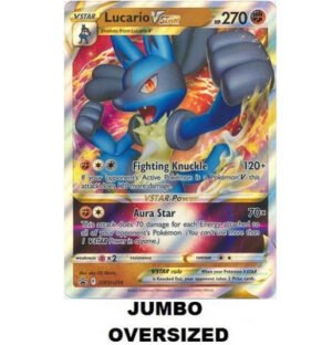JUMBO Sword & Shield Promo SWSH214 Lucario VSTAR