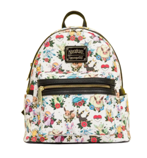 Pokemon: Eevee Evolution Tattoo Flash All Over Print Mini Backpack
