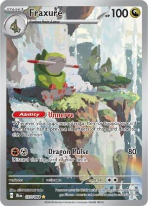 SV Shrouded Fable 077/064 Fraxure (Illustration Rare)