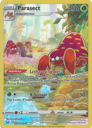 SWSH Lost Origin TG01/TG30 Parasect (Full Art)