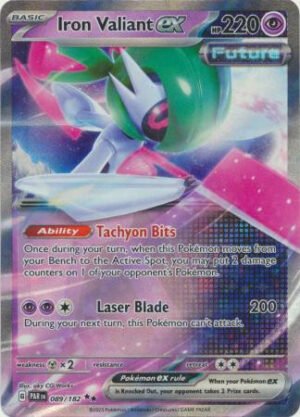 SV Paradox Rift 089/182 Iron Valiant ex (Half Art)