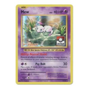 XY Evolutions 53/108 Mew (League Promo 3rd Place)