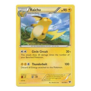 XY Base Set 43/146 Raichu (Non-Holo)