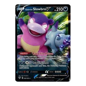 Darkness Ablaze 099/189 Galarian Slowbro V (Half Art)