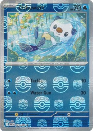 SV White Flare 021/086 Oshawott (MASTER BALL Reverse Holo)