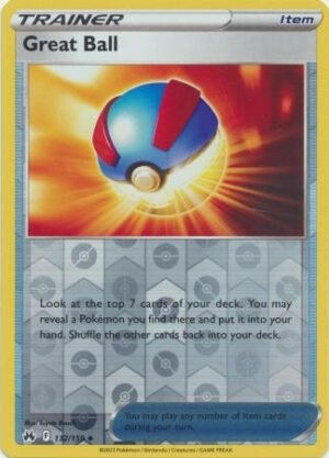 Crown Zenith 132/159 Great Ball (Reverse Holo)