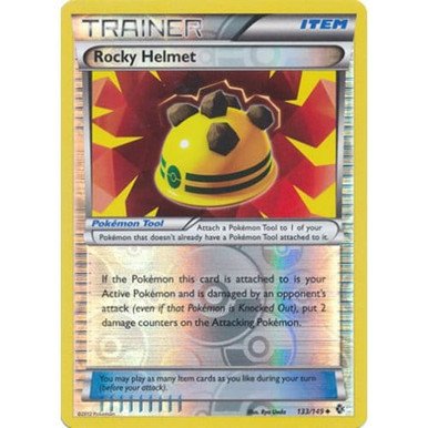 Boundaries Crossed 133/149 Rocky Helmet (Reverse Holo)