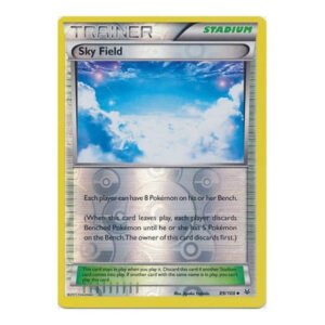 XY Roaring Skies 89/108 Sky Field (Reverse Holo)